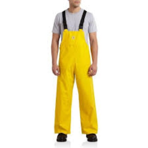 NWT Carhartt Yellow Waders Size 3X Tall - Picture 1 of 6